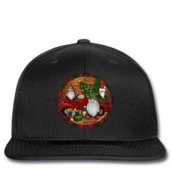 Gnome Truck Christmas Printed Hat