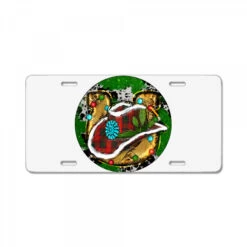 Cowboy Christmas License Plate