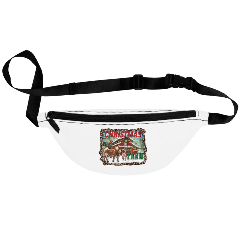 Christmas On The Farm Fanny Pack 3 Christmas On The Farm Fanny Pack