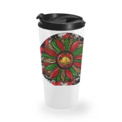 Sunflower Christmas Travel Mug