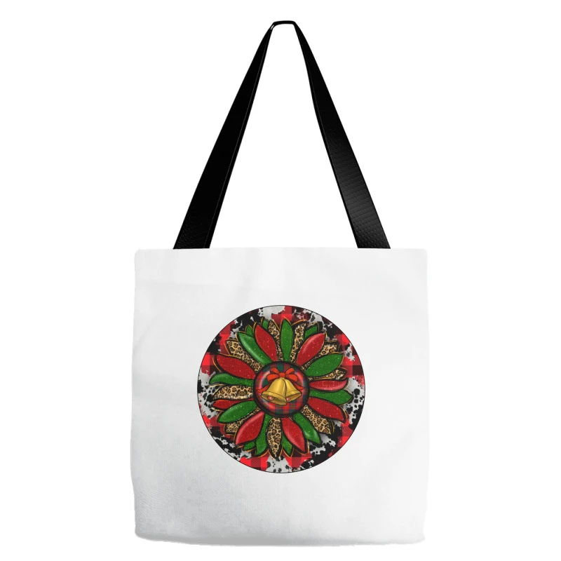 Sunflower Christmas Tote Bags 3 Sunflower Christmas Tote Bags