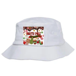 North Pole Hot Chocolate Christmas Bucket Hat