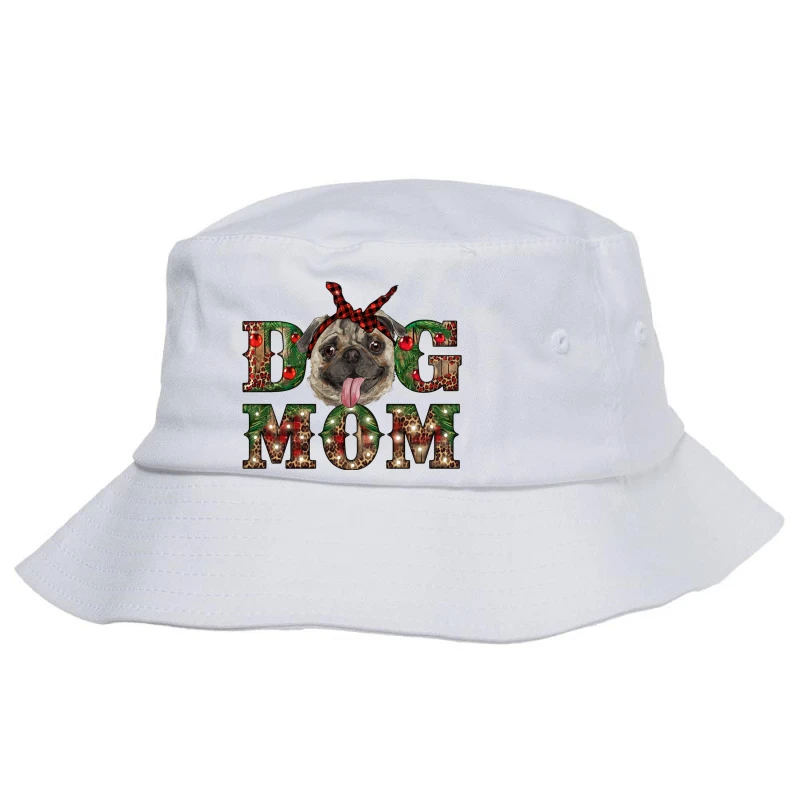 Christmas Dog Mom Bucket Hat 3 Christmas Dog Mom Bucket Hat