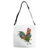Christmas Lights Rooster Adjustable Strap Totes -Home Decor Store pd.2526708389.77.25095346.s3.1 front customized f5f5f5 none x42y32 120 800x800 1