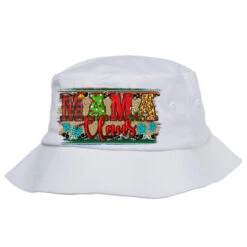 Western Christmas Mama Claus Bucket Hat
