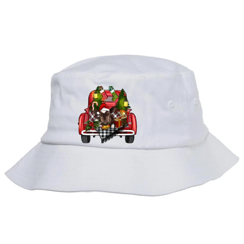 Baby Cow Christmas Bucket Hat 3 Baby Cow Christmas Bucket Hat
