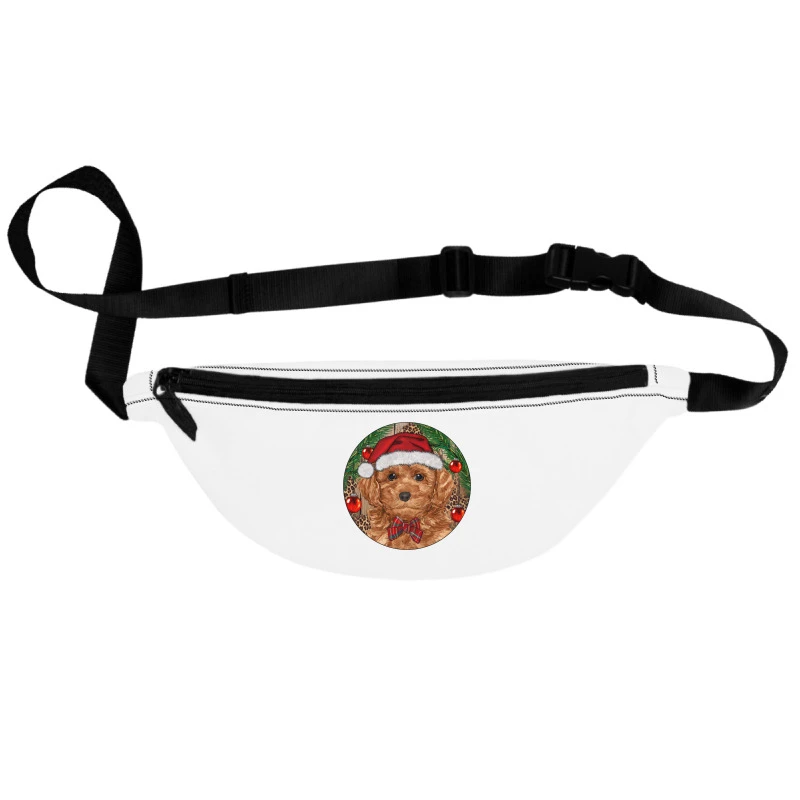 Christmas Toy Poodle Fanny Pack 3 Christmas Toy Poodle Fanny Pack