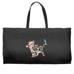 Christmas American Shorthair Cat Weekender Totes