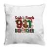 Santa's Favorite 911 Dispatcher For Christmas Throw Pillow