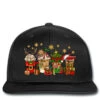 Christmas Coffee Drink Printed Hat