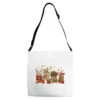 Christmas Coffee Drink Adjustable Strap Totes