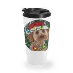 Cockapoo Christmas Travel Mug