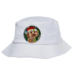 Cockapoo Christmas Bucket Hat