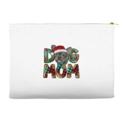 Christmas French Bulldog Mom Accessory Pouches
