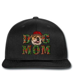 Christmas English Bulldog Mom Printed Hat