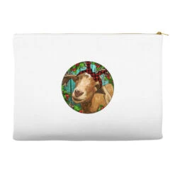 Farm Goat Christmas Accessory Pouches