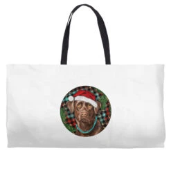 Labrador Retriever Christmas Weekender Totes