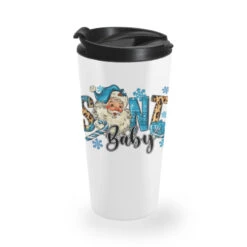Santa Baby Christmas Travel Mug