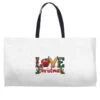 Western Christmas Love Weekender Totes