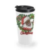 Merry Christmas African American Santa With Wreath Travel Mug -Home Decor Store pd.2526785492.169.25097035.s3.1 front white and black ffffff none xm12.5y2 180 800x800 1
