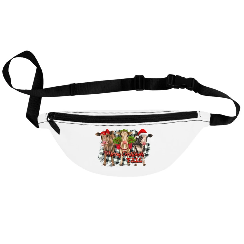 Merry Christmas Y'all Heifers Fanny Pack 3 Merry Christmas Y'all Heifers Fanny Pack