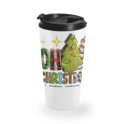 Oh Christmas Tree Christmas Cake Travel Mug
