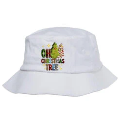 Oh Christmas Tree Christmas Cake Bucket Hat