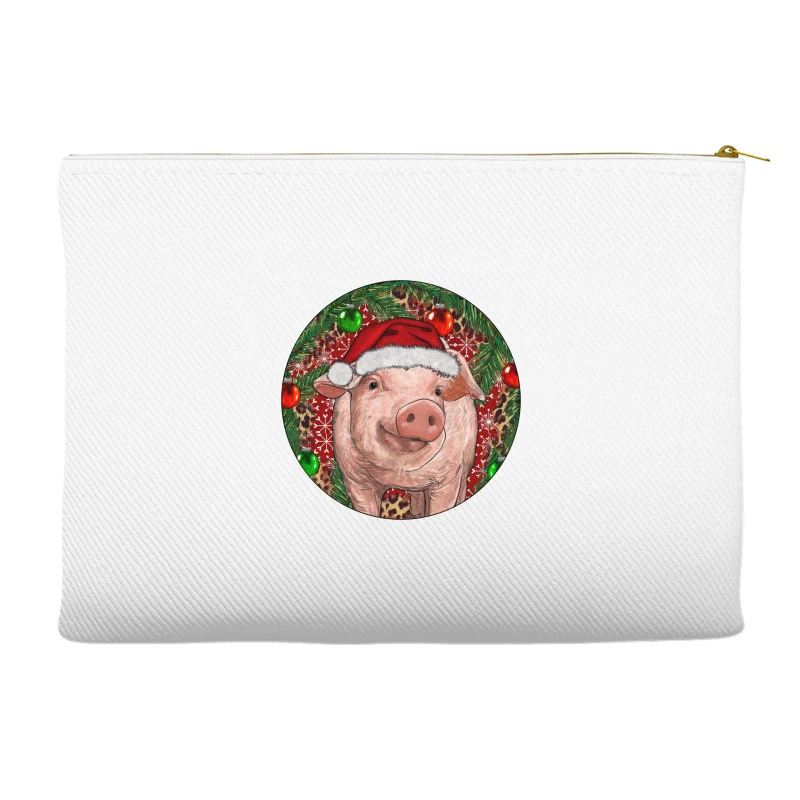 Pig Christmas Accessory Pouches 3 Pig Christmas Accessory Pouches