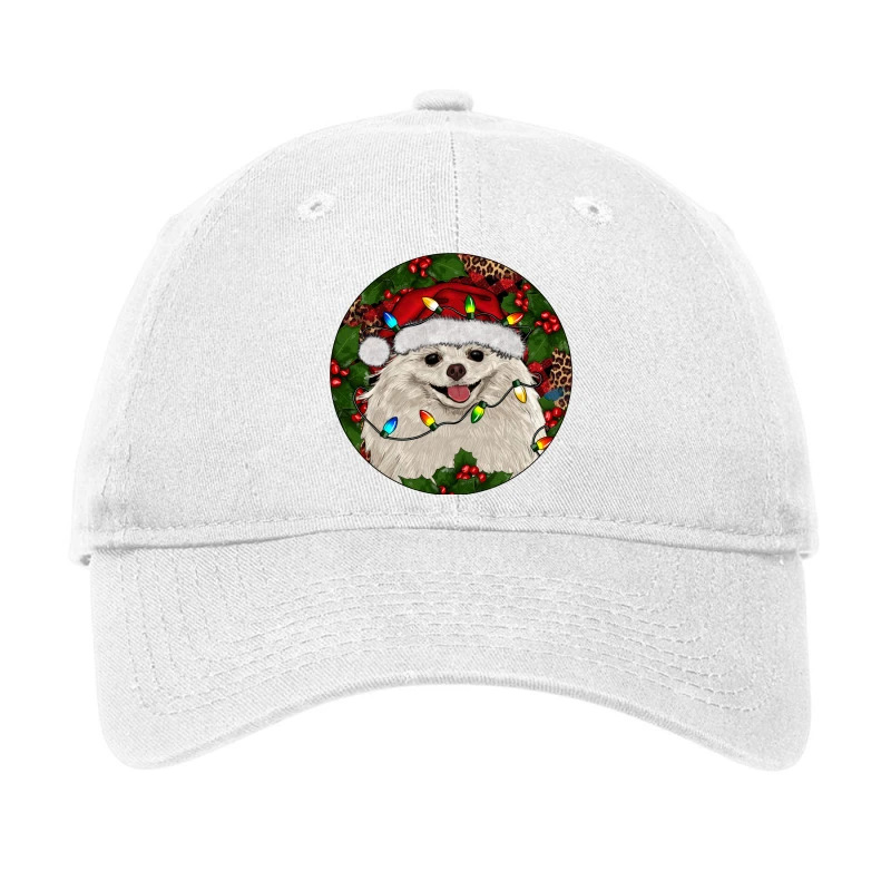Christmas Pomeranian Adjustable Cap 3 Christmas Pomeranian Adjustable Cap