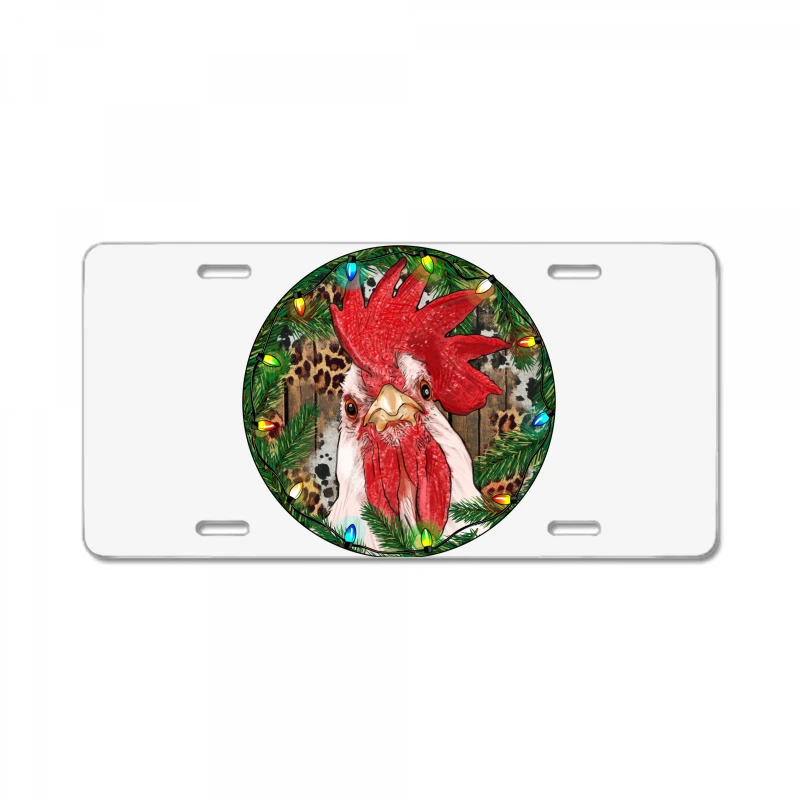 Roaster Christmas License Plate 3 Roaster Christmas License Plate