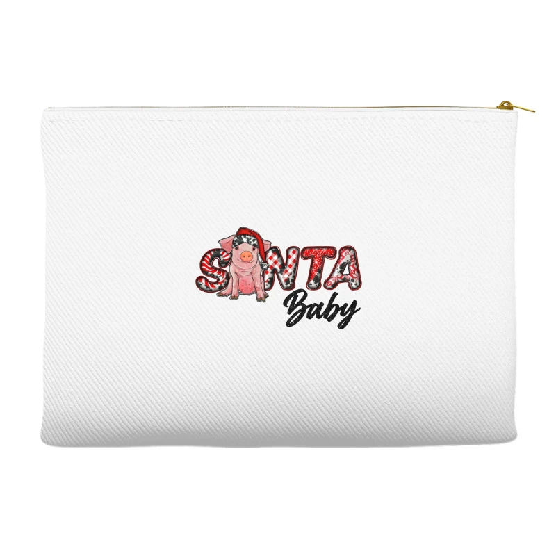 Christmas Santa Baby Accessory Pouches 3 Christmas Santa Baby Accessory Pouches