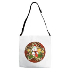 Snowman Christmas Adjustable Strap Totes