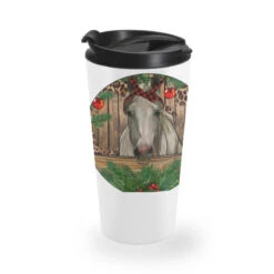 Christmas Horse Travel Mug