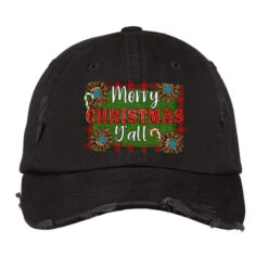 Merry Christmas Y'all Vintage Cap
