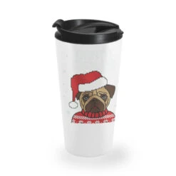 Santa Paws Merry Christmas Travel Mug