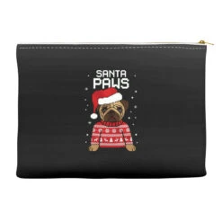 Santa Paws Merry Christmas Accessory Pouches