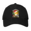 The Cat Who Stole Christmas Adjustable Cap