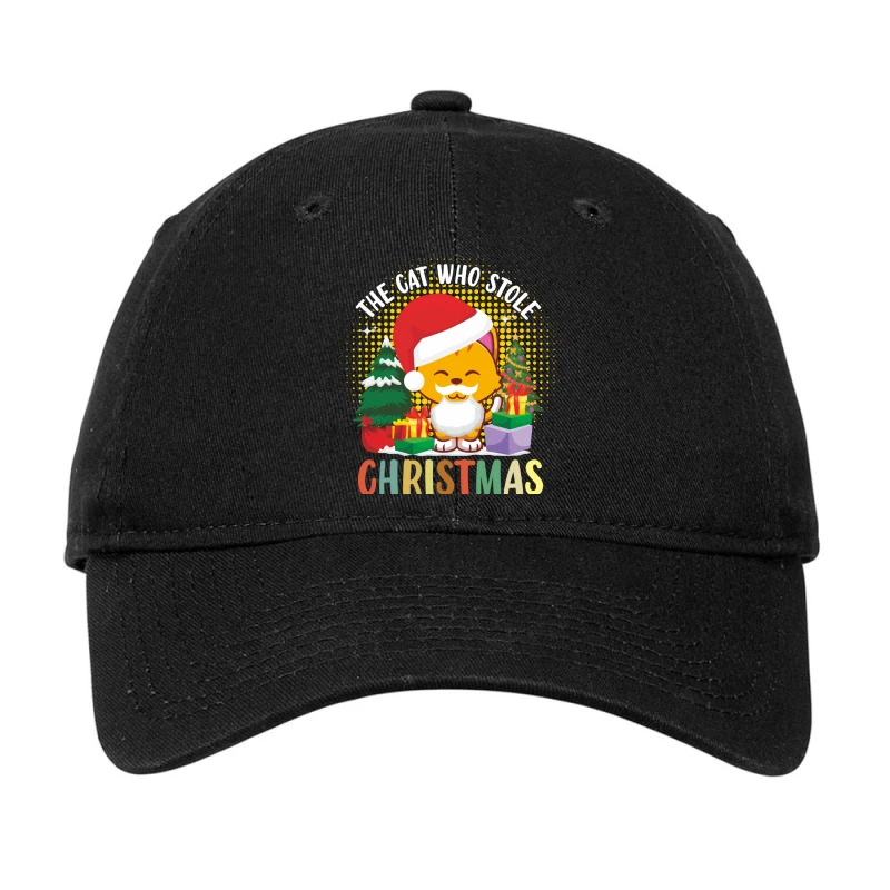 The Cat Who Stole Christmas Adjustable Cap 3 The Cat Who Stole Christmas Adjustable Cap