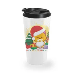 The Cat Who Stole Christmas Travel Mug