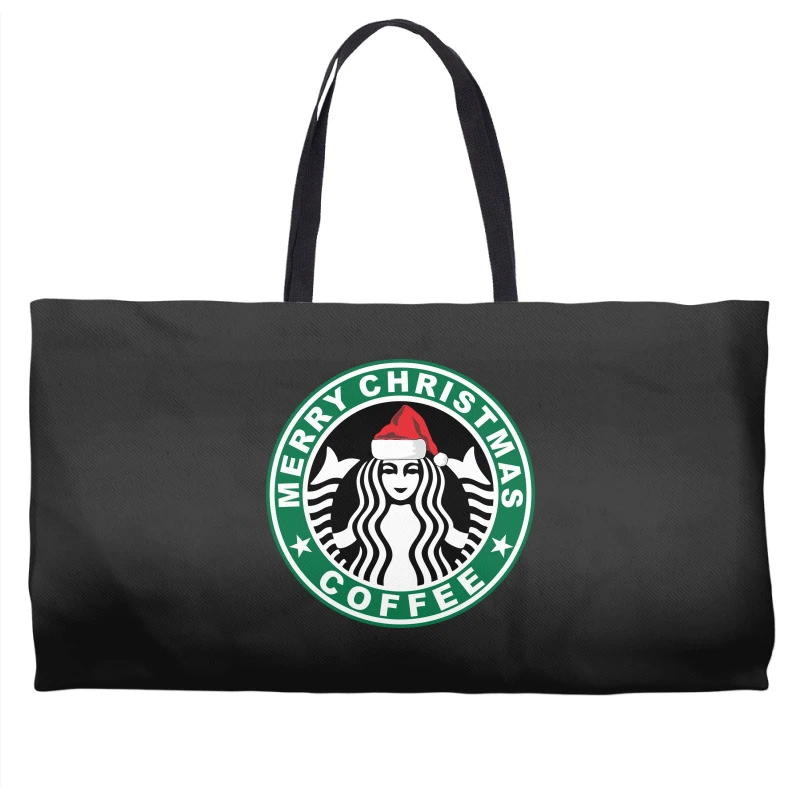 Christmas With Coffee Weekender Totes 3 Christmas With Coffee Weekender Totes
