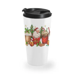 Christmas Santa Coffee Cups Travel Mug