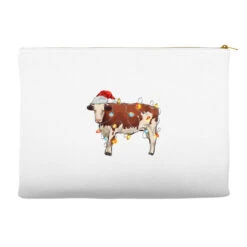 Christmas Cow Accessory Pouches