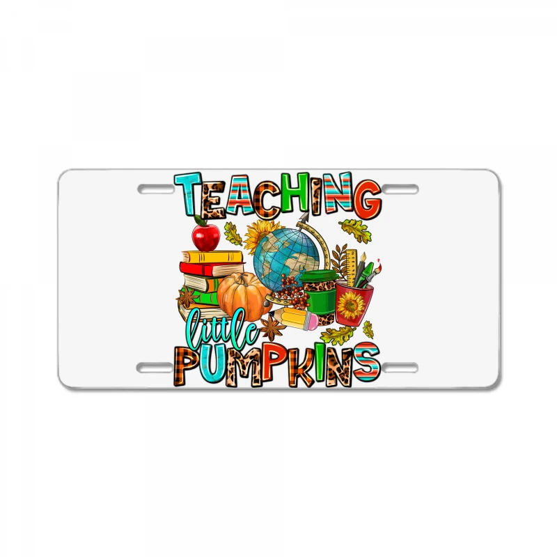 Christmas Jolly Teachers License Plate 3 Christmas Jolly Teachers License Plate