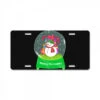 Snow Globe Funny Xmas Snowman Snowflakes Christmas License Plate -Home Decor Store pd.2527021932.44.25094027.s3.1 front customized 111111 none x95.5y0 126 800x800 1