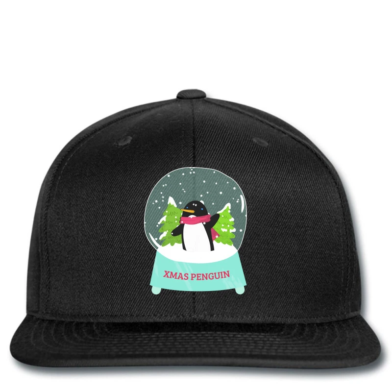 Snow Globe Penguin Christmas Tree Believe Xmas Gif Printed Hat 3 Snow Globe Penguin Christmas Tree Believe Xmas Gif Printed Hat