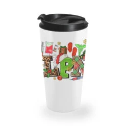 Lpn Christmas Nurse With Travel Mug