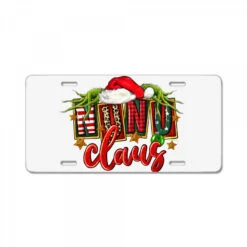 Christmas Nunu Claus License Plate