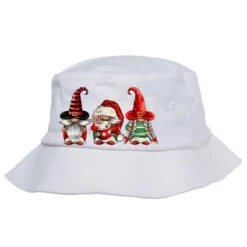 Christmas Gnomies Bucket Hat