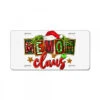Christmas Memom Claus License Plate