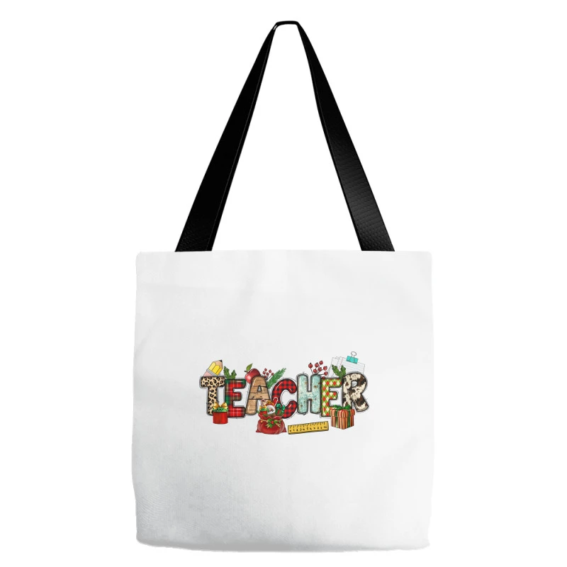 Christmas Teacher Tote Bags 3 Christmas Teacher Tote Bags